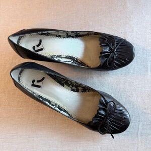 Report c. 1990s Wedge Heels Black | 10